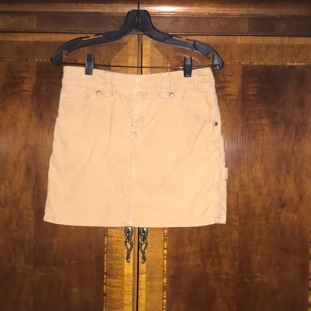 J CREW corduroy mini skirt